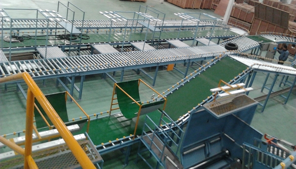 輥筒輸送流水線